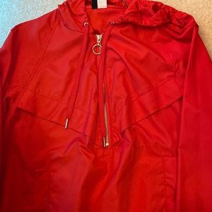 windbreaker/ quarter zip